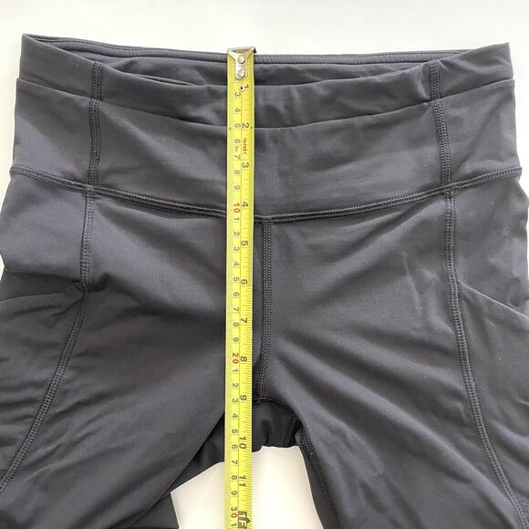 Lululemon Speed Tight II (Mesh) Luxtreme Leggings Pockets Waist Tie Black - Picture 8 of 15